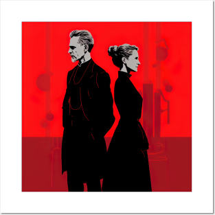 Pierre and Marie Curie Posters and Art